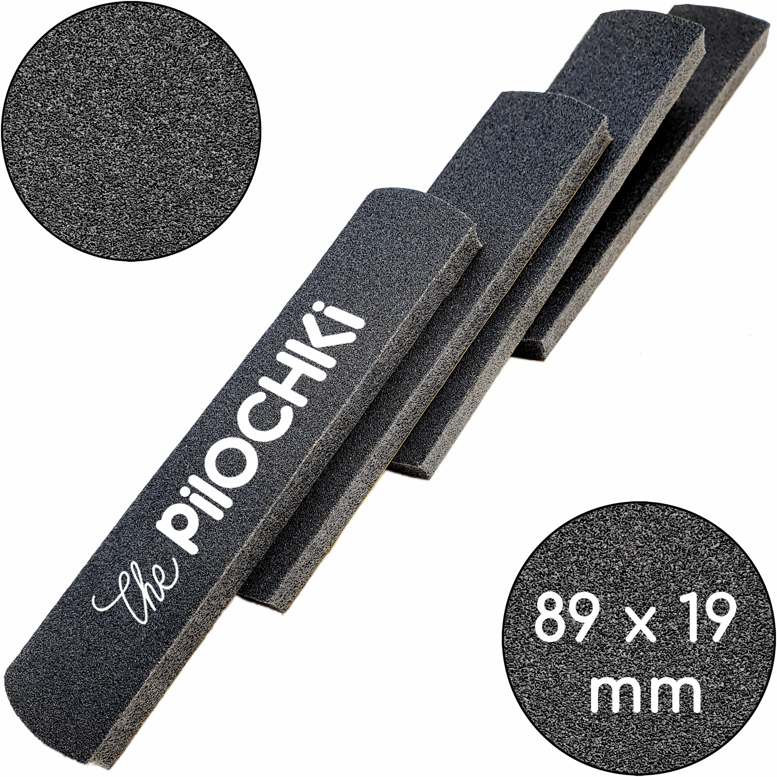 Сменные бафы для маникюра "Черные", 89 мм