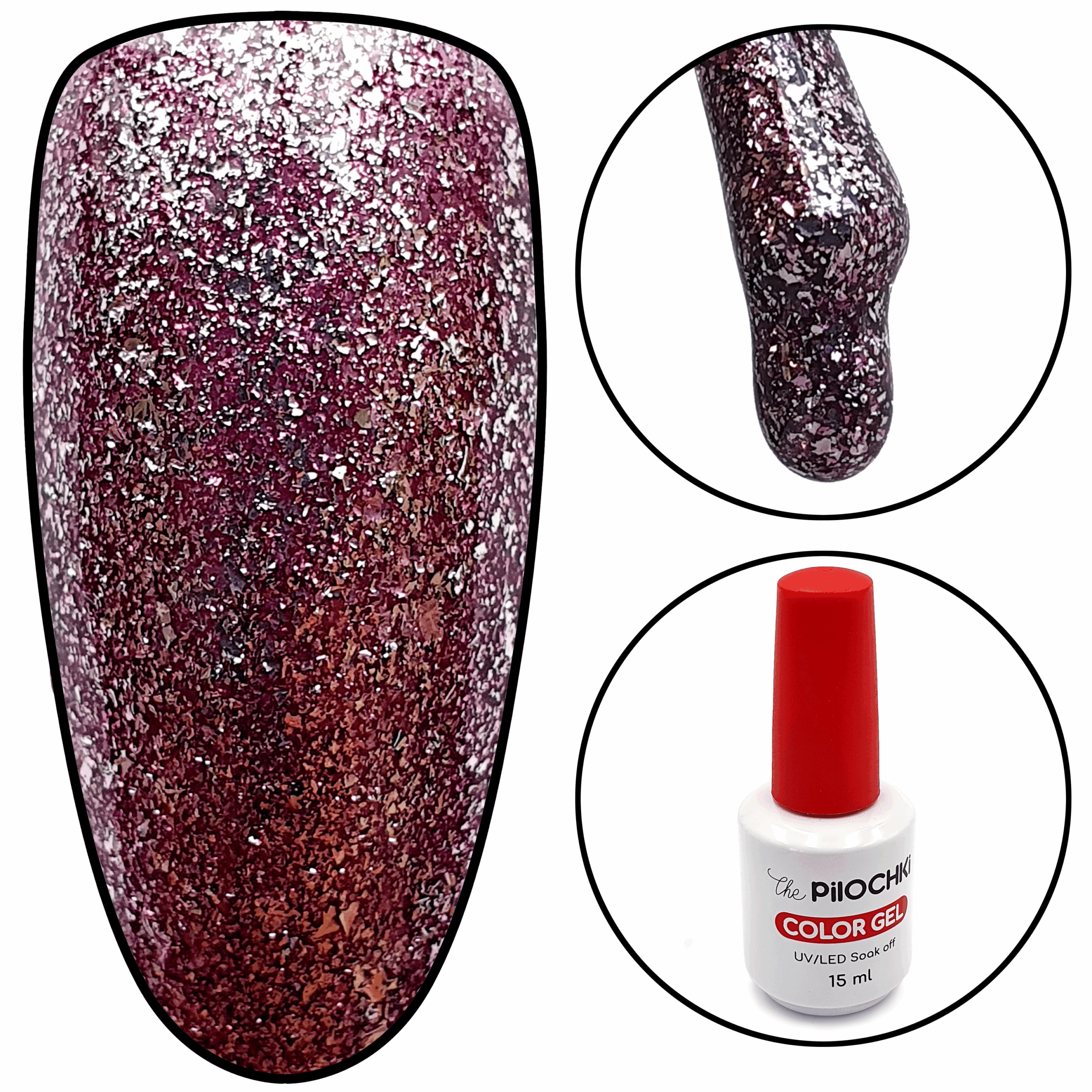 Гель - лак, № 1470 VL, 15 мл