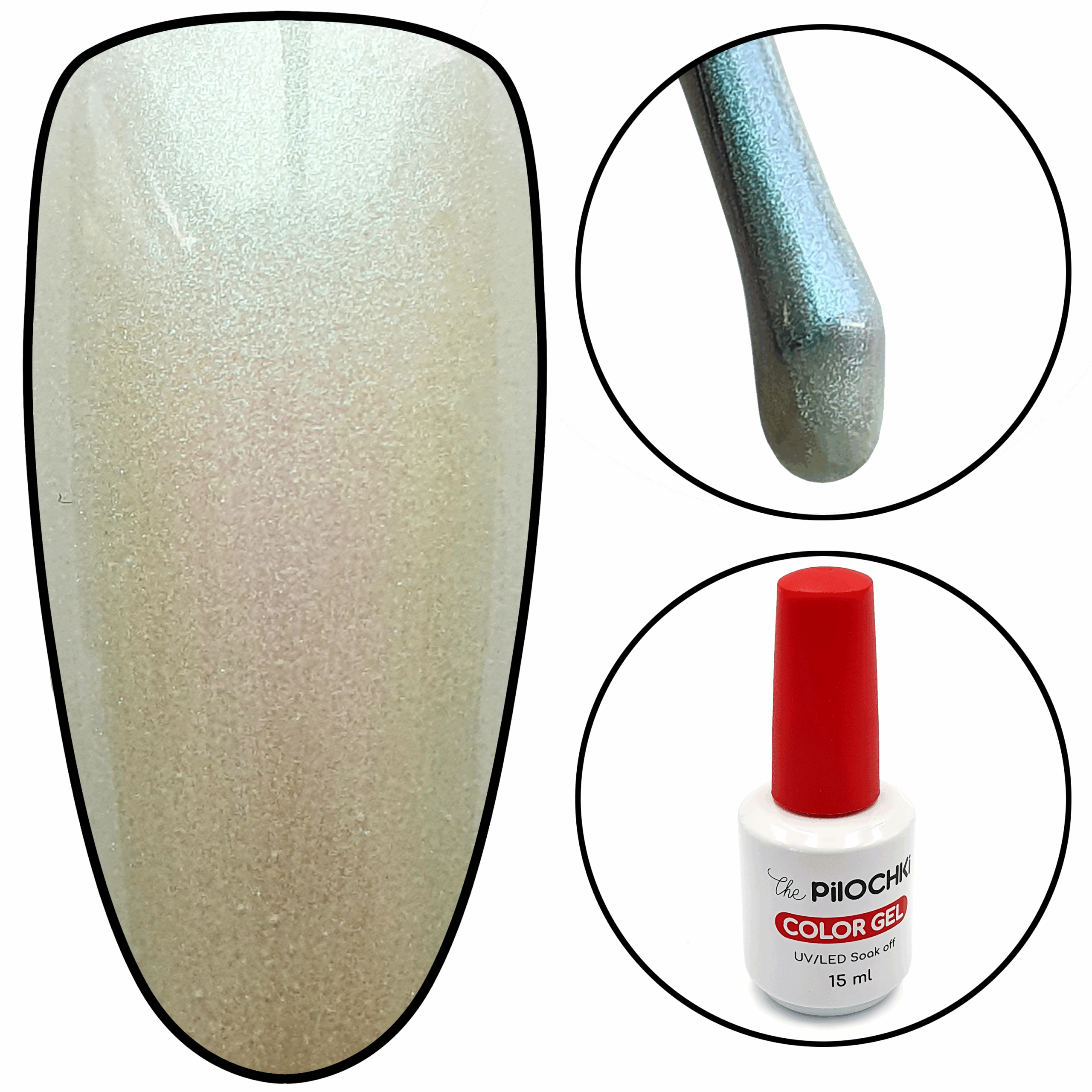 Гель - лак, № 1509 BW, 15 мл