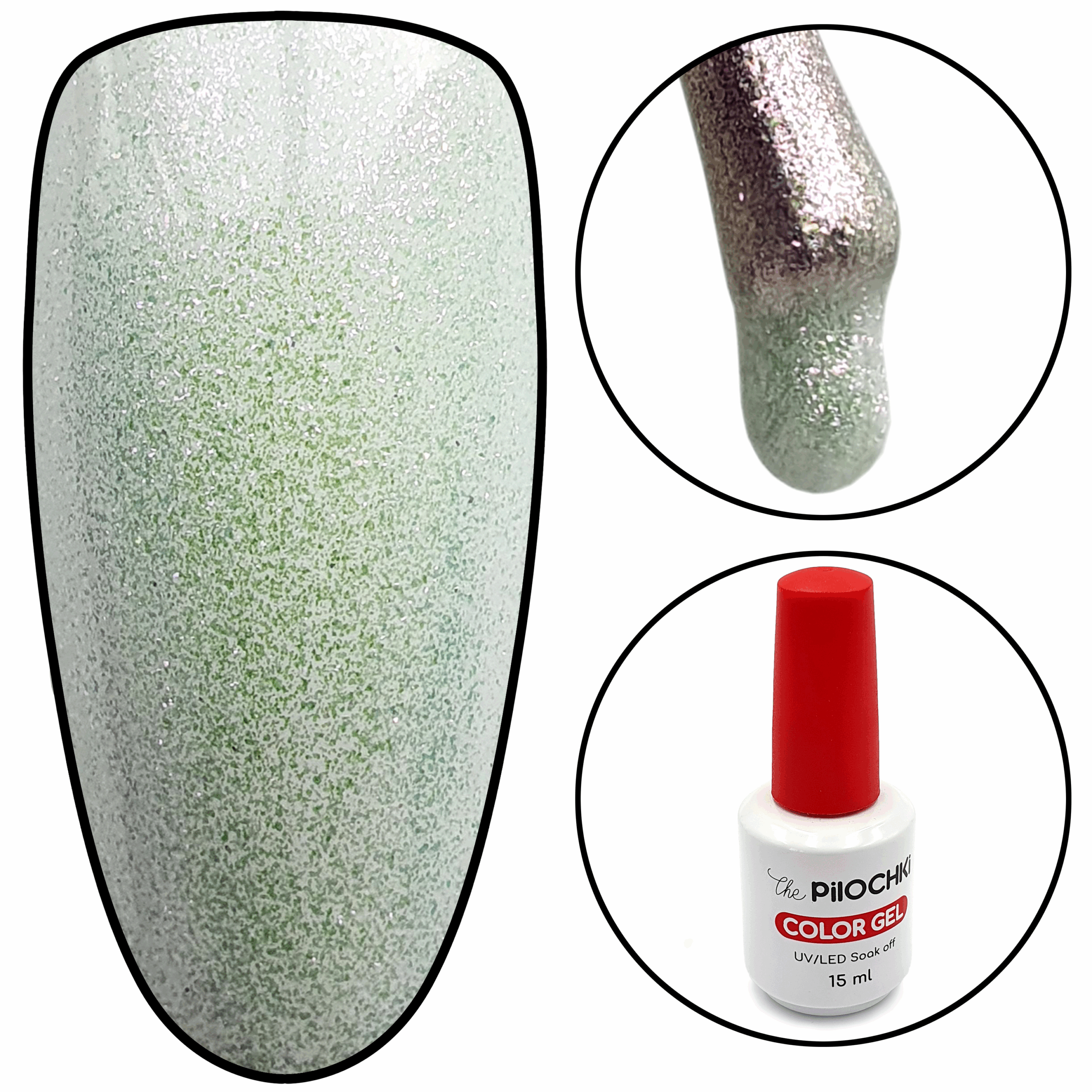 Гель - лак, № 1510 BW, 15 мл