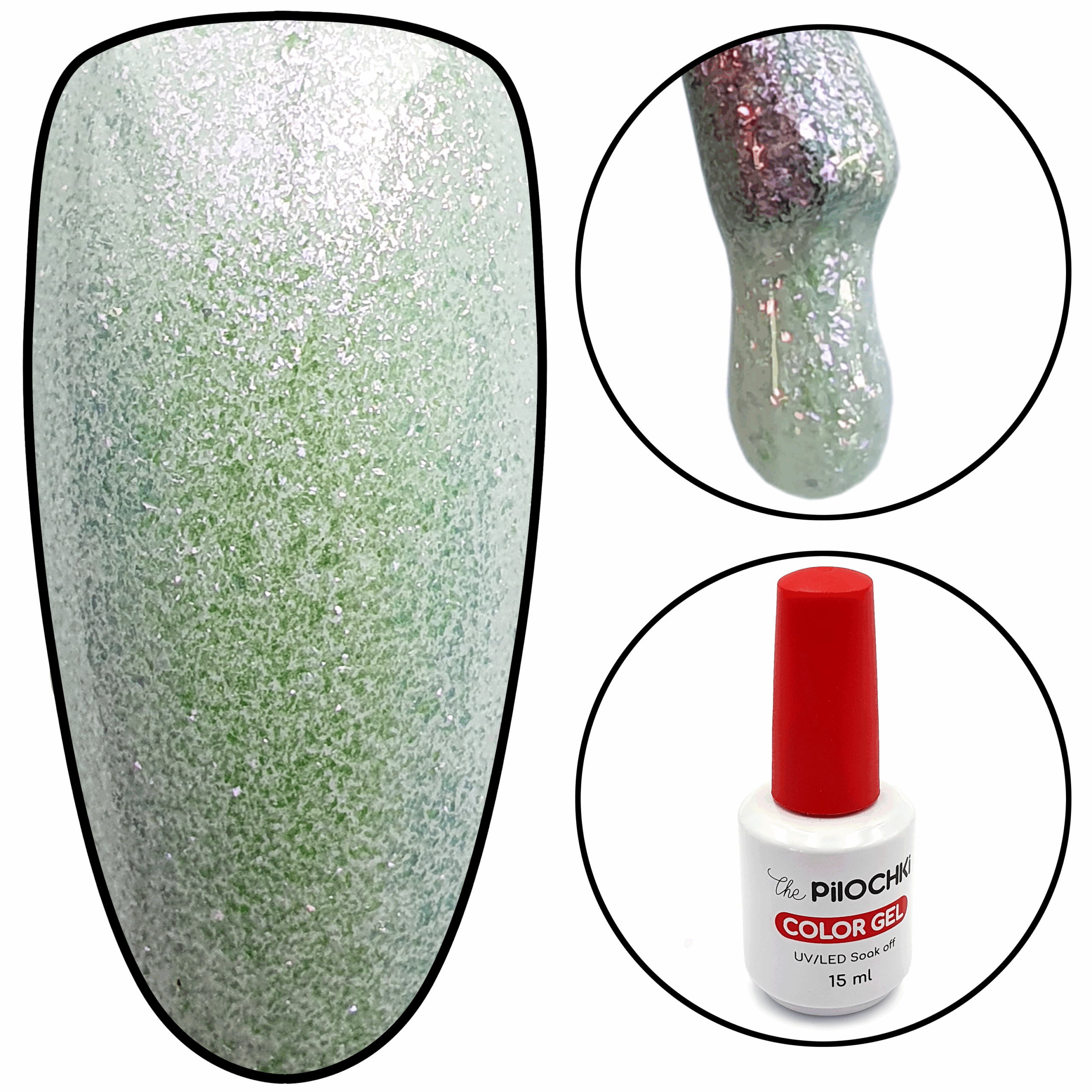 Гель - лак, № 1512 BW, 15 мл