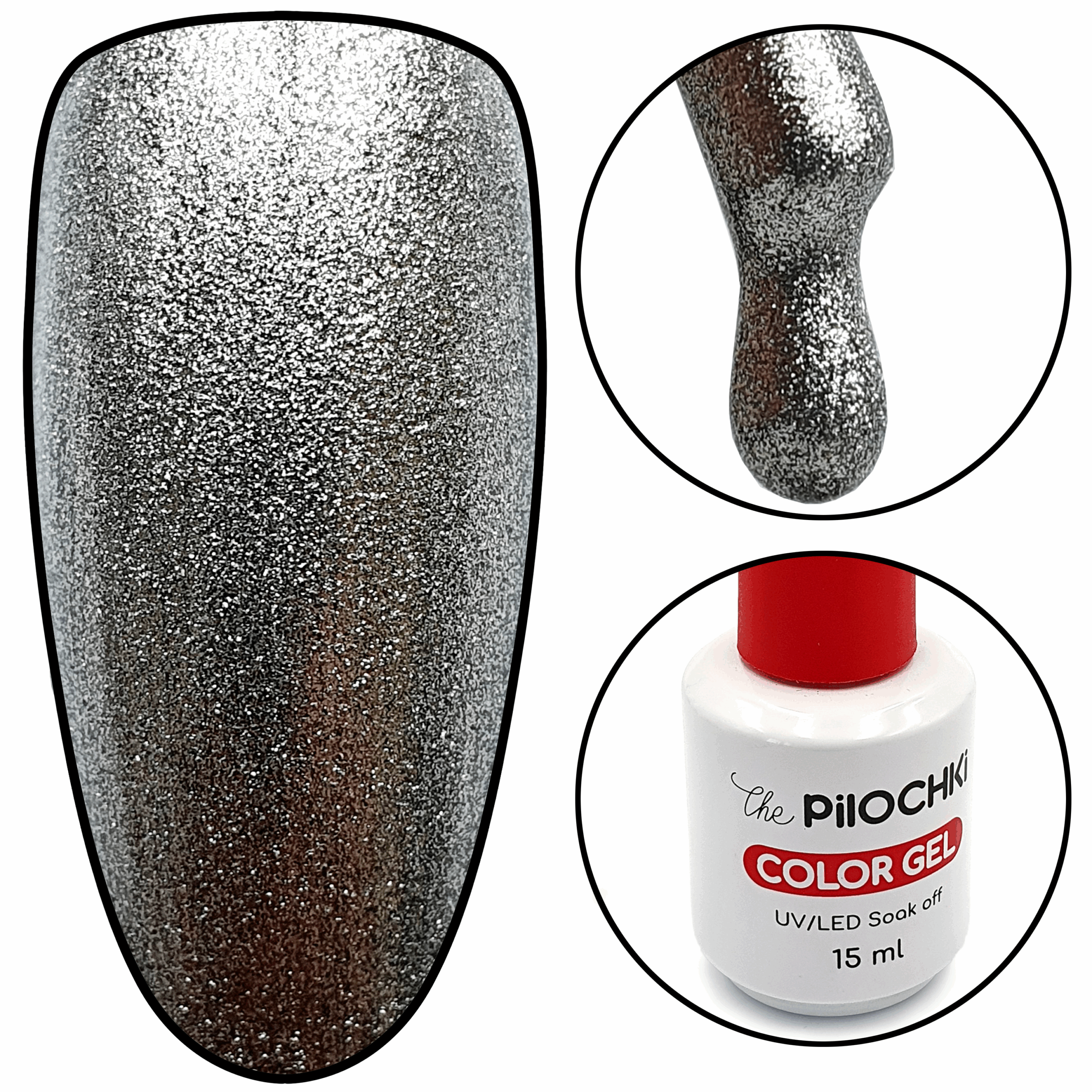 Гель - лак, № 1592 BW, 15 мл