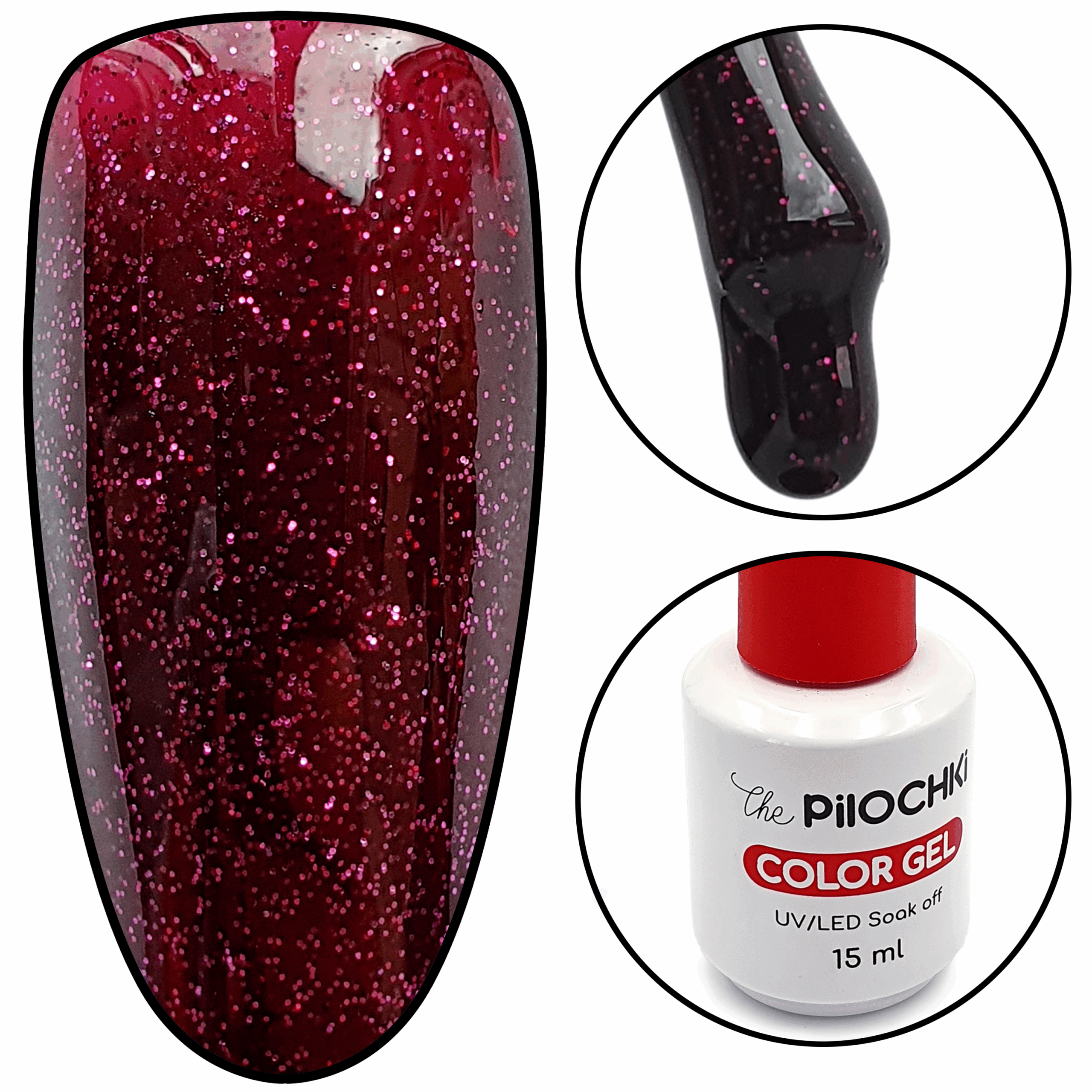 Гель - лак, № 1737 VL, 15 мл