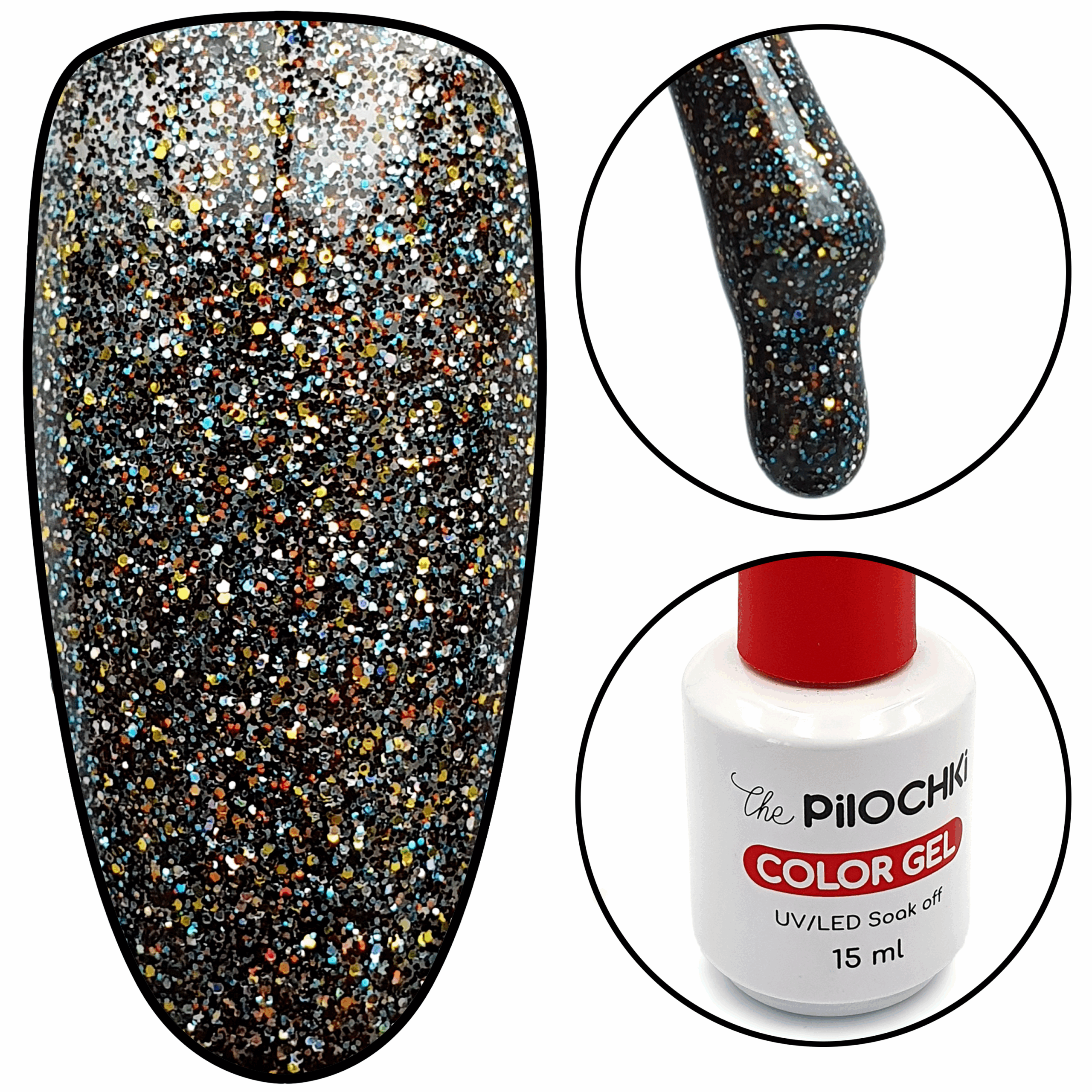 Гель - лак, № 1809 GY, 15 мл