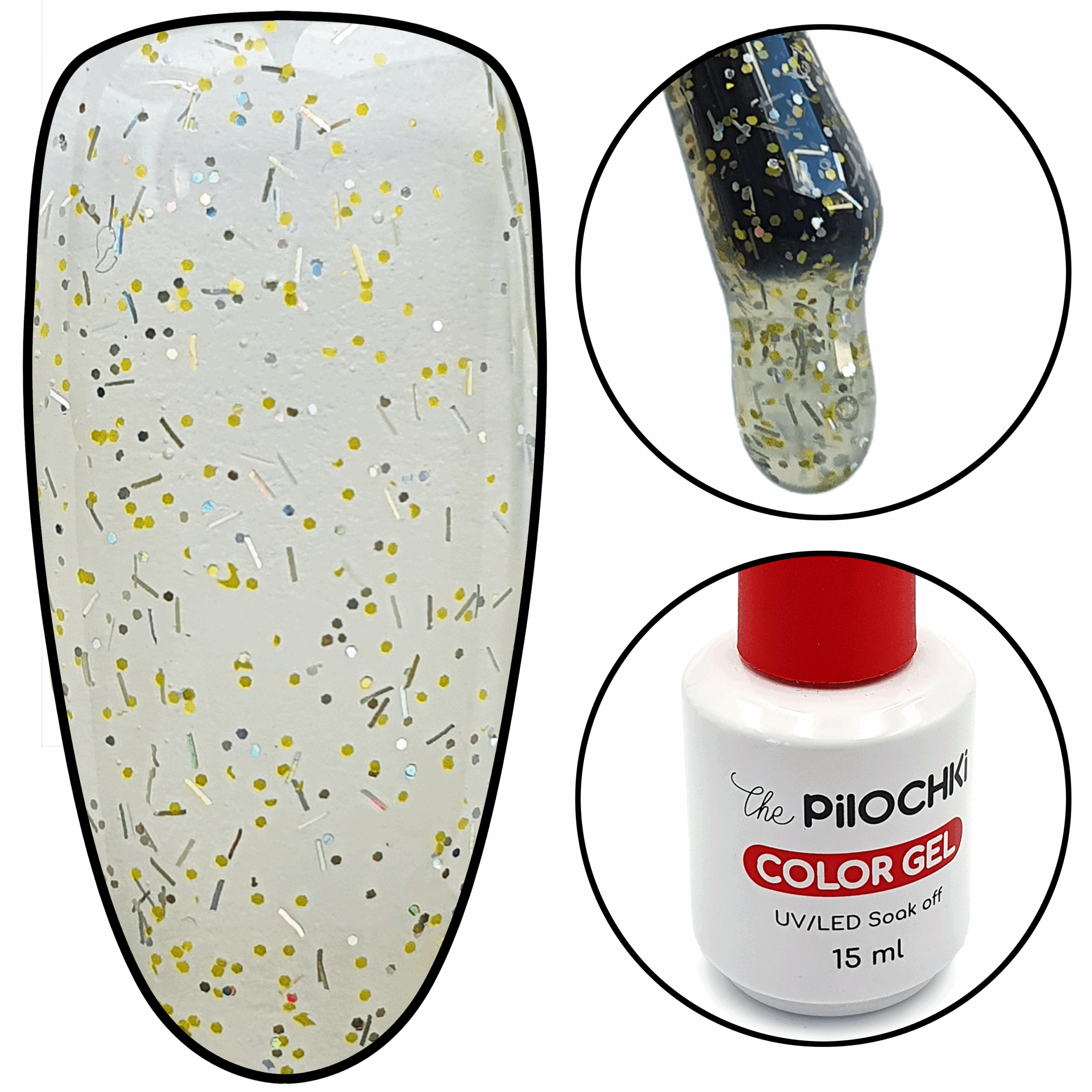 Гель - лак, № 2092 BW, 15 мл