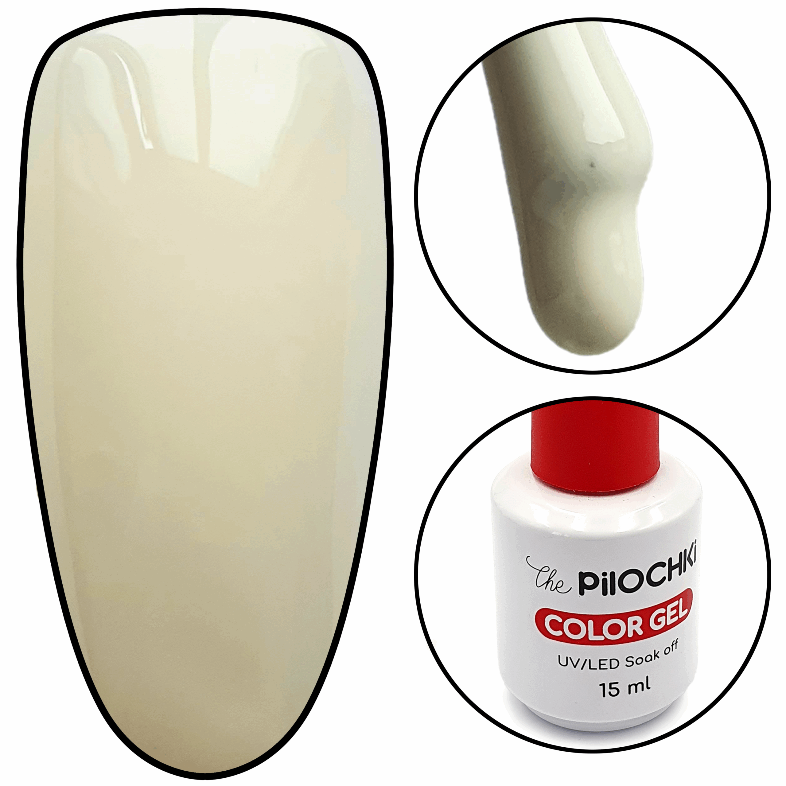 Color gel, № 814 BW, Beige, 15 ml