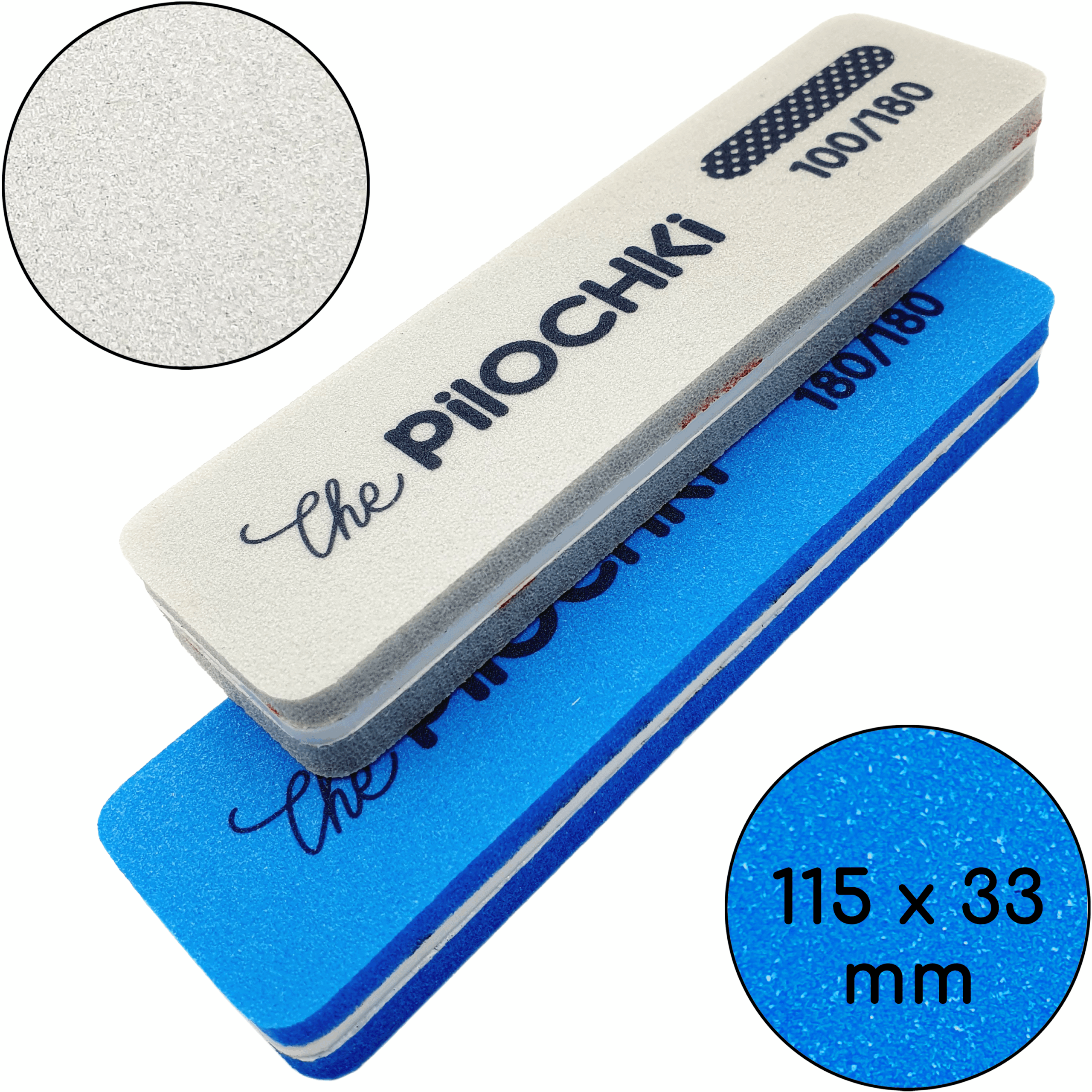 Баф шлифовщик для ногтей, 115 х 33 мм