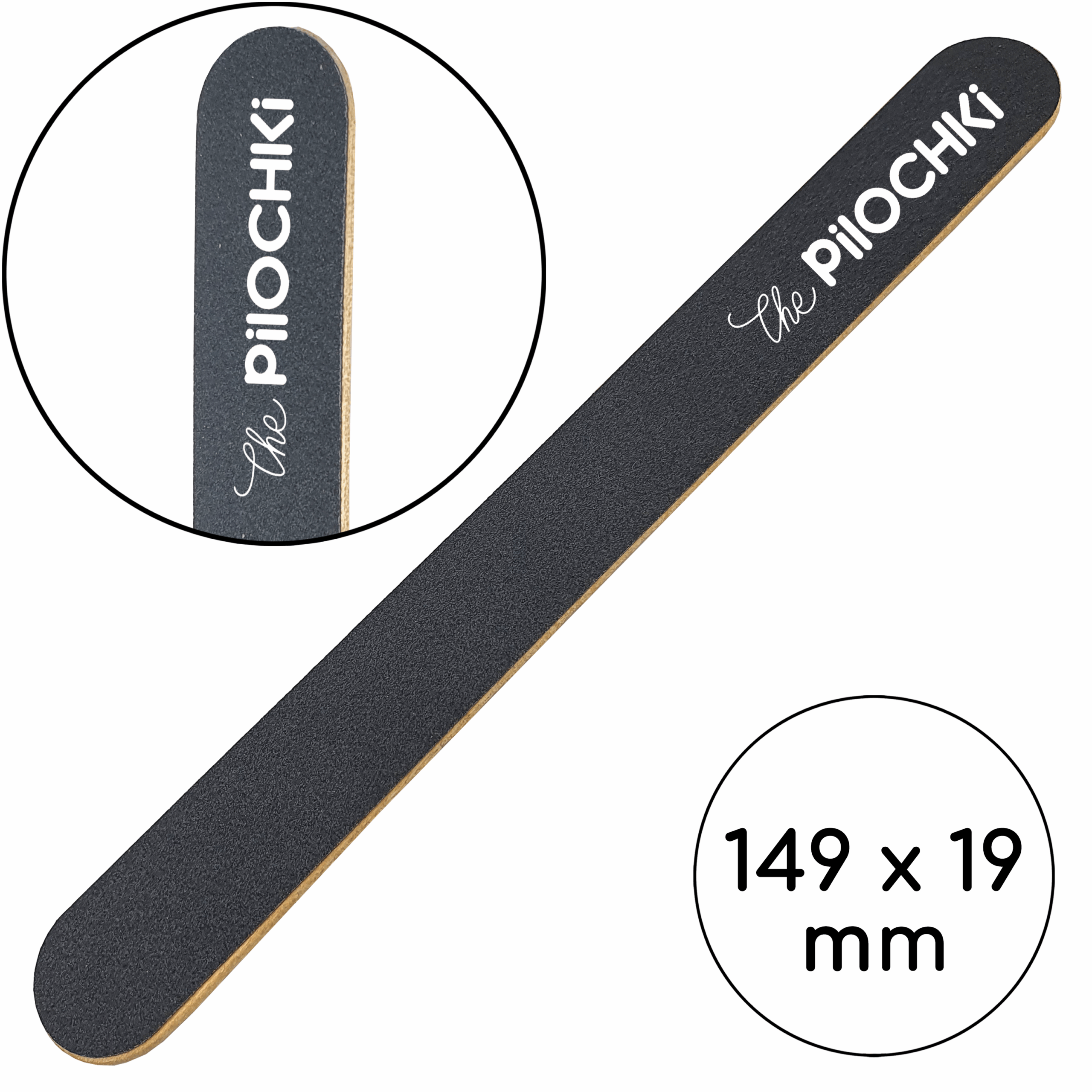 Одноразовая пилочка для ногтей односторонняя